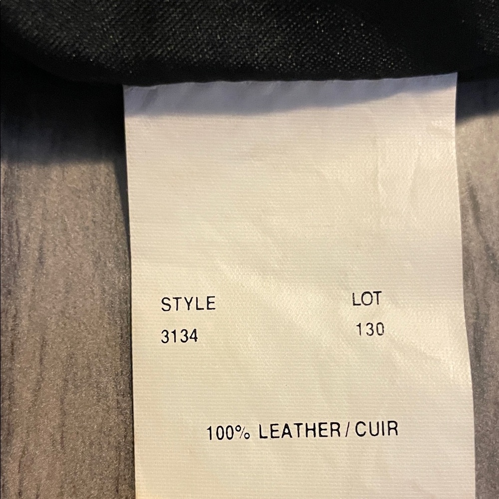 Bagatelle Black Leather Trousers - Picture 4 of 5